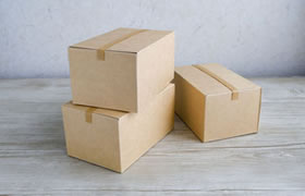 ３つのダンボール